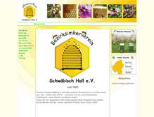 Tablet Screenshot of biv-schwaebisch-hall.de